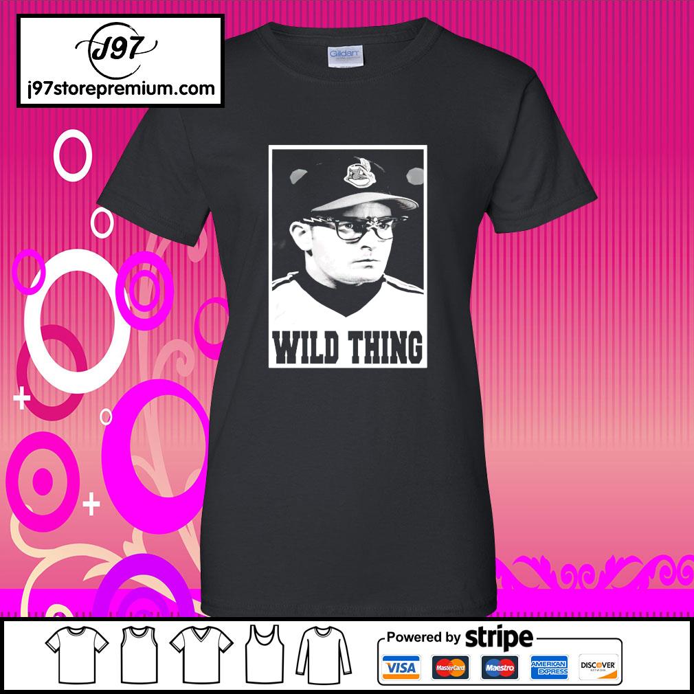 Wild Thing Baseball Shirt Major League Cleveland Indians 