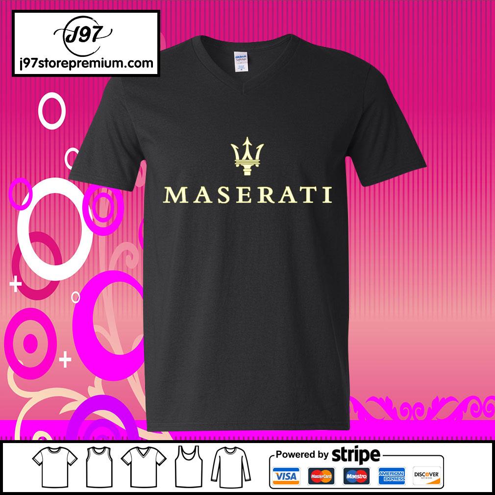 maserati logo t shirt