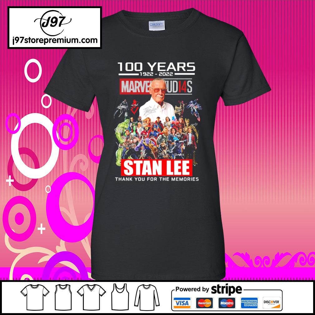 thanks for the memories stan lee shirt