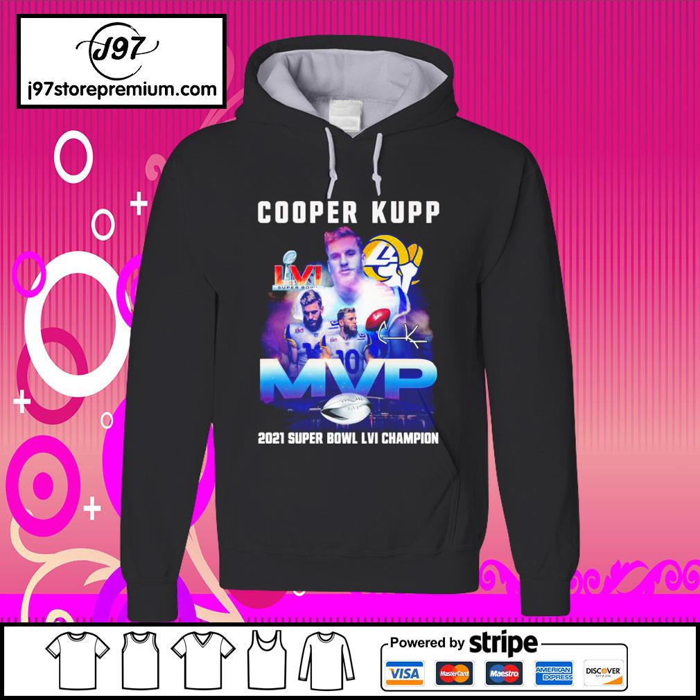 Cooper Kupp MVP 2021 Super Bowl LVI Champion Signature Shirt, hoodie,  sweater, long sleeve and tank top