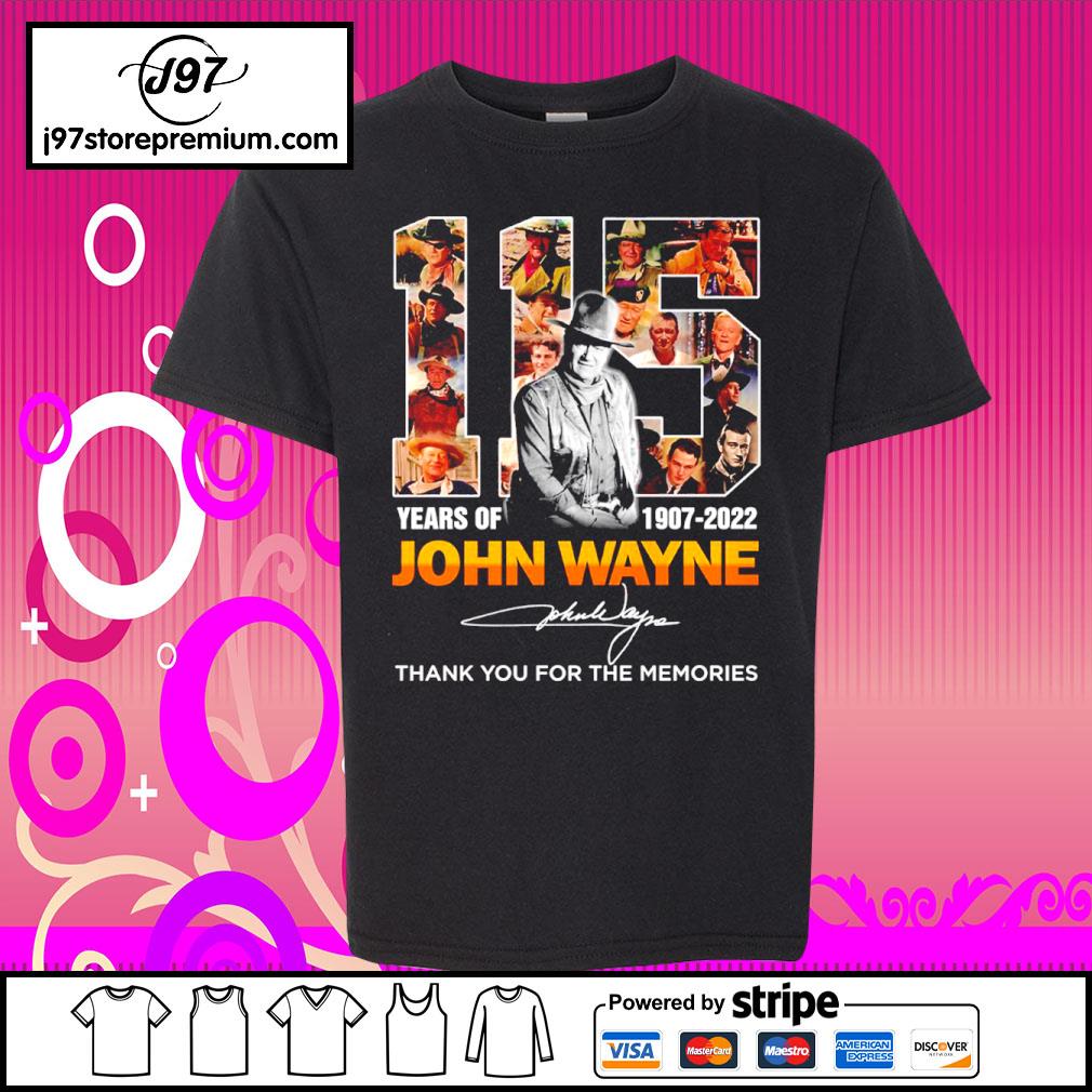 john wayne t shirts for sale