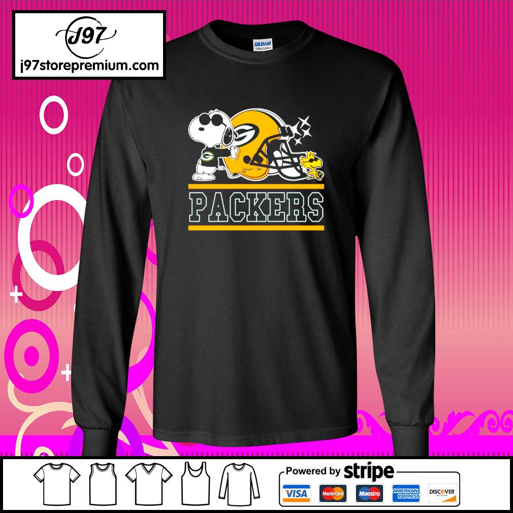 Snoopy Joe Cool And Woodstock The Green Bay Packers NFL Shirts, hoodie,  sweater, long sleeve and tank top